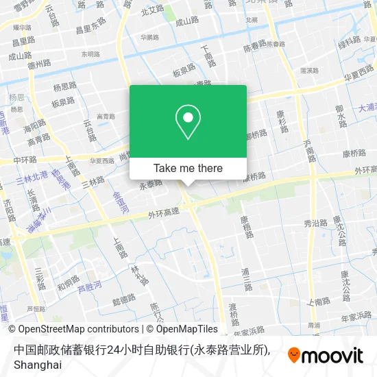 中国邮政储蓄银行24小时自助银行(永泰路营业所) map
