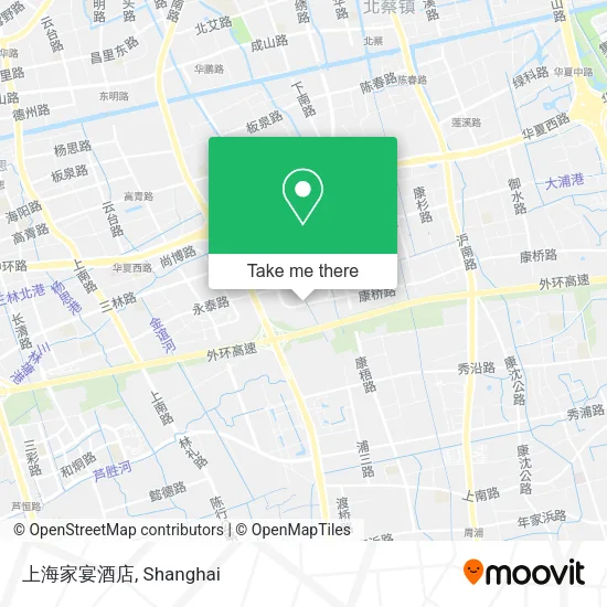 上海家宴酒店 map