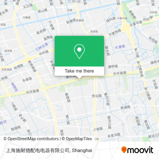 上海施耐德配电电器有限公司 map