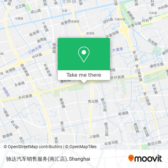 驰达汽车销售服务(南汇店) map