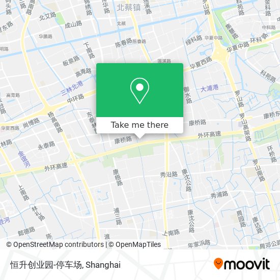 恒升创业园-停车场 map