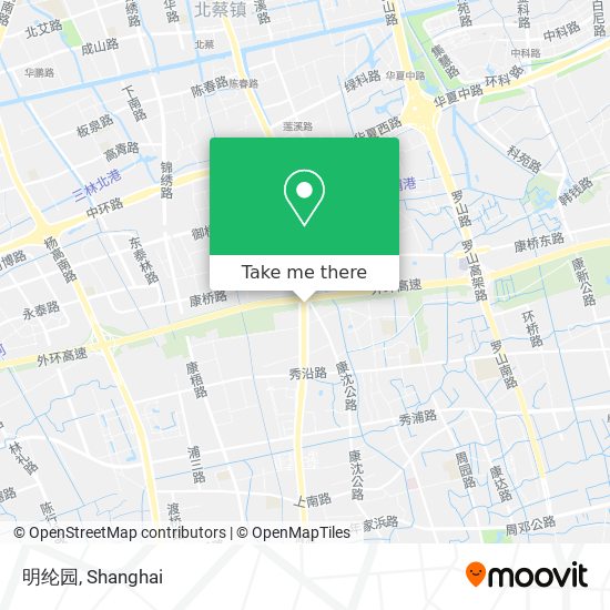 明纶园 map