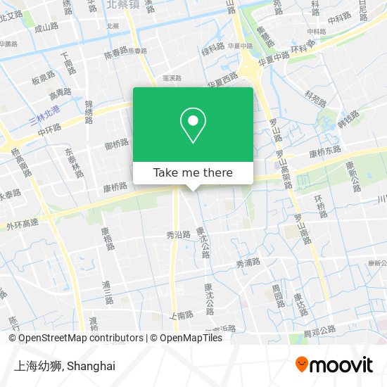 上海幼狮 map
