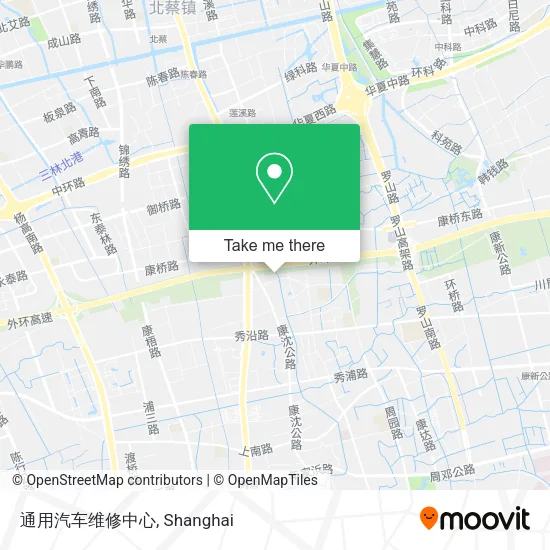 通用汽车维修中心 map