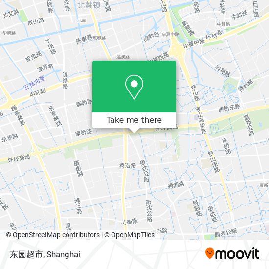 东园超市 map