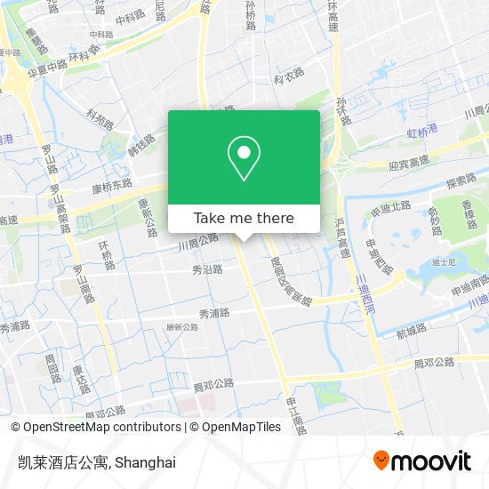 凯莱酒店公寓 map