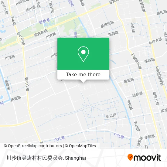 川沙镇吴店村村民委员会 map