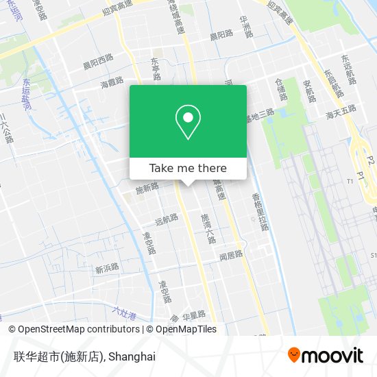联华超市(施新店) map