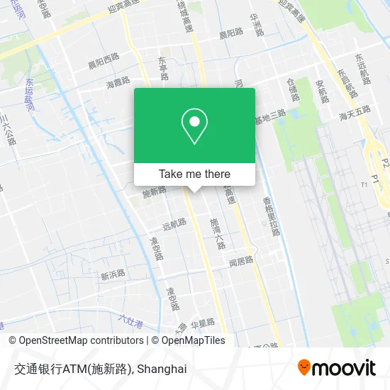 交通银行ATM(施新路) map