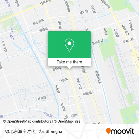 绿地东海岸时代广场 map