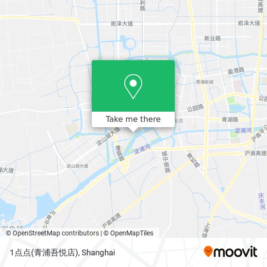 1点点(青浦吾悦店) map