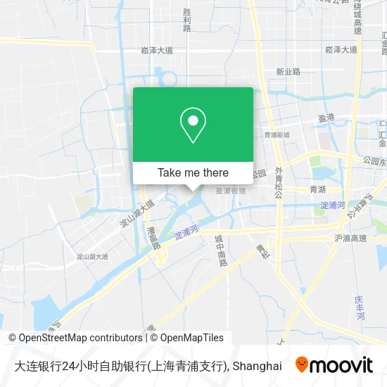 大连银行24小时自助银行(上海青浦支行) map