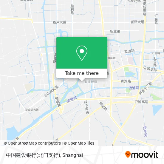 中国建设银行(北门支行) map