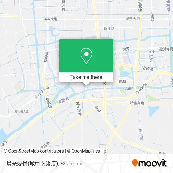 晨光烧饼(城中南路店) map