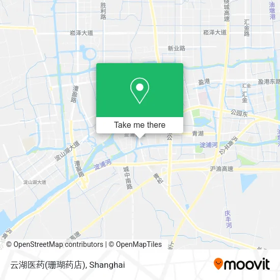 云湖医药(珊瑚药店) map