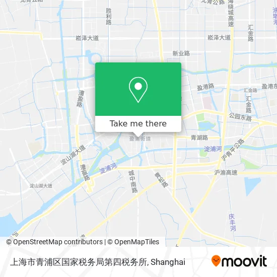 上海市青浦区国家税务局第四税务所 map