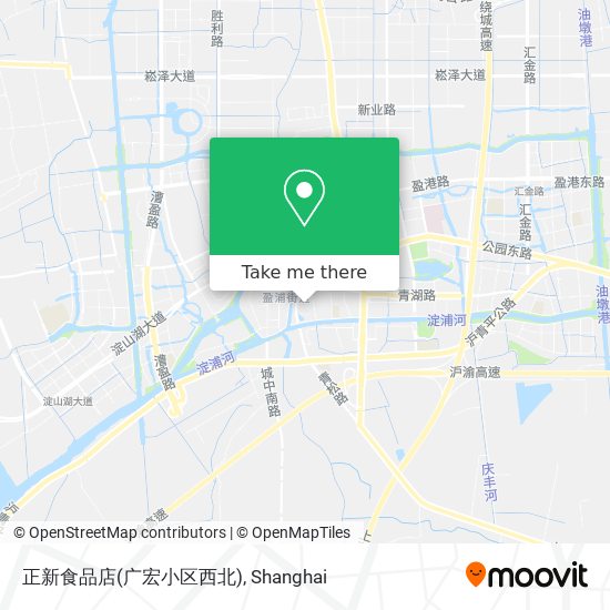 正新食品店(广宏小区西北) map