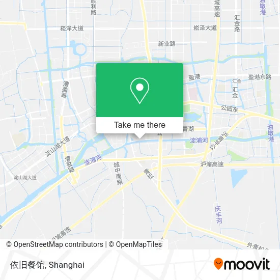 依旧餐馆 map
