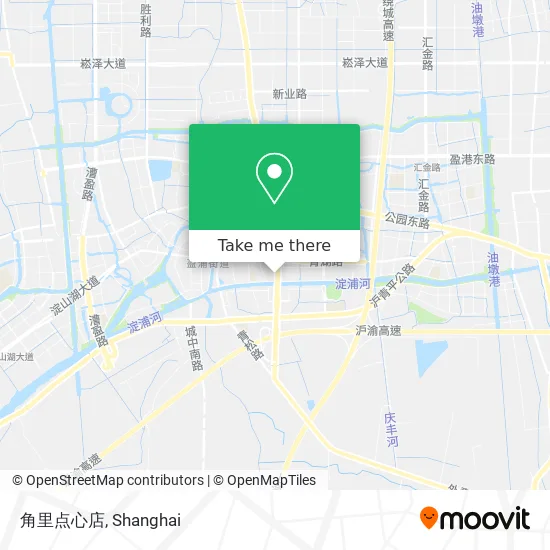 角里点心店 map