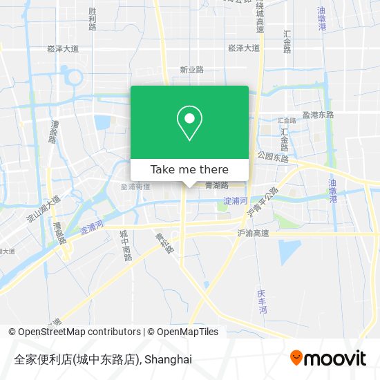 全家便利店(城中东路店) map