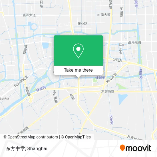 东方中学 map