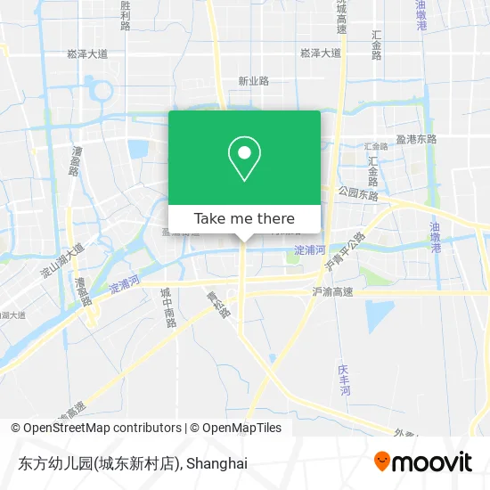 东方幼儿园(城东新村店) map