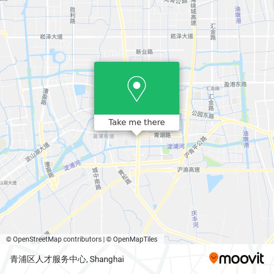 青浦区人才服务中心 map