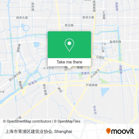 上海市青浦区建筑业协会 map