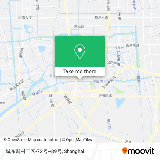 城东新村二区-72号~89号 map