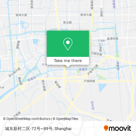 城东新村二区-72号~89号 map