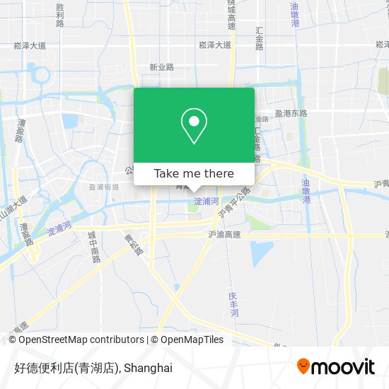 好德便利店(青湖店) map