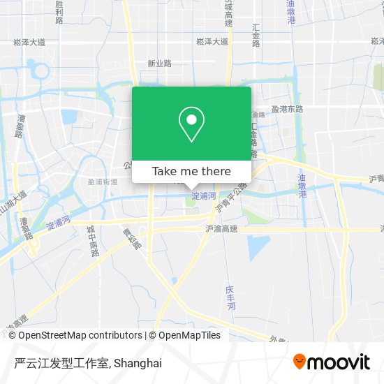 严云江发型工作室 map