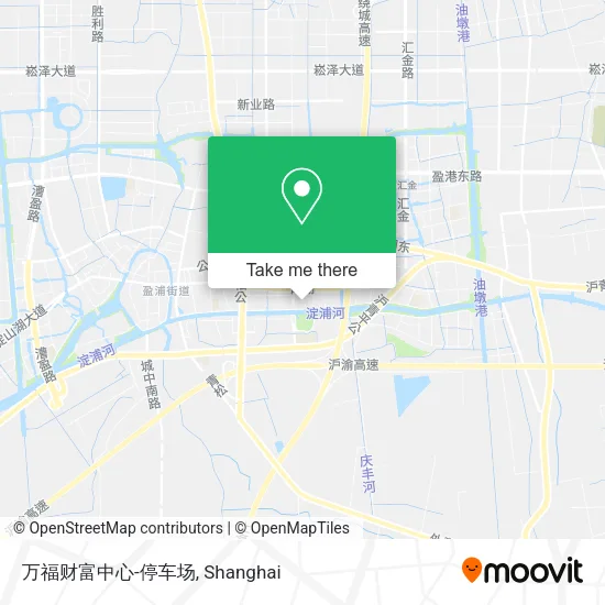 万福财富中心-停车场 map