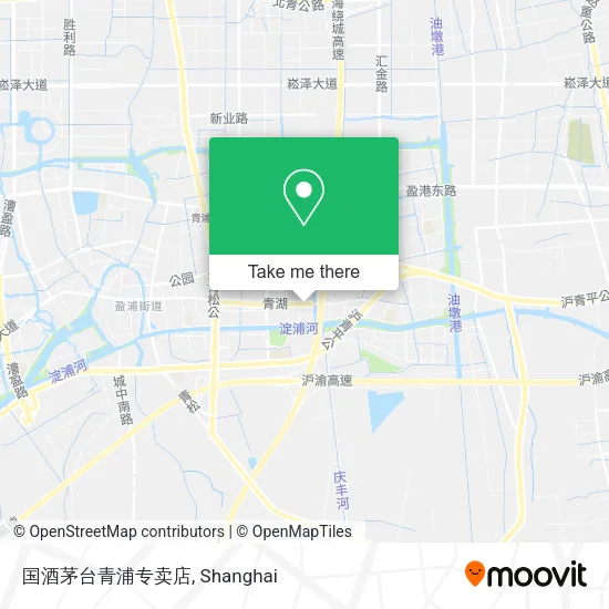 国酒茅台青浦专卖店 map