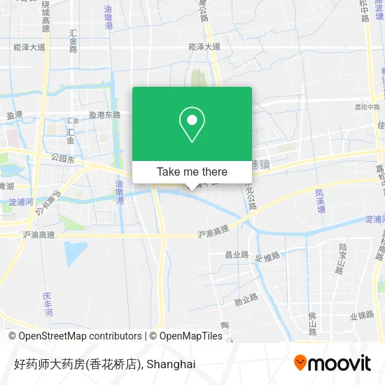 好药师大药房(香花桥店) map