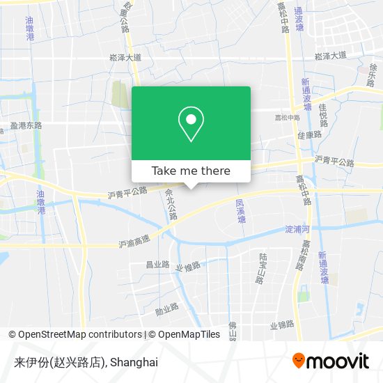 来伊份(赵兴路店) map