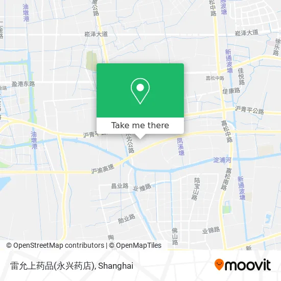 雷允上药品(永兴药店) map