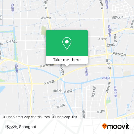 林泾桥 map