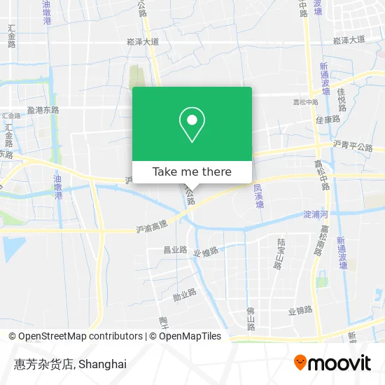 惠芳杂货店 map