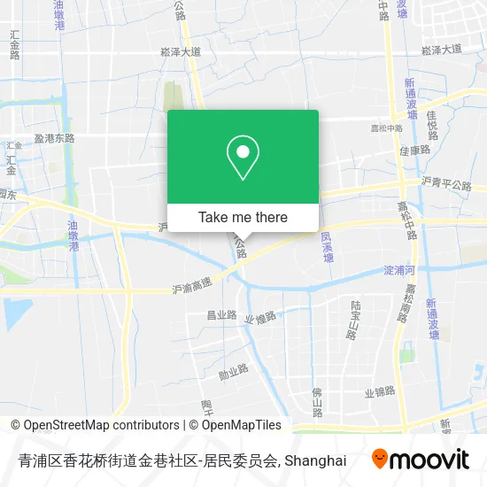青浦区香花桥街道金巷社区-居民委员会 map