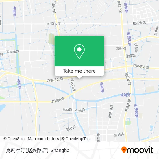 克莉丝汀(赵兴路店) map