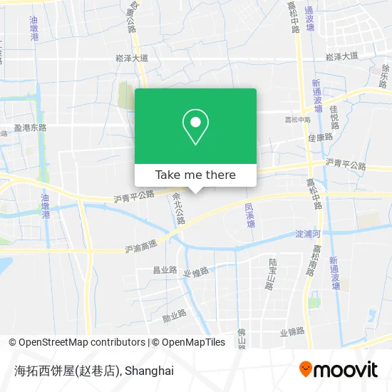 海拓西饼屋(赵巷店) map