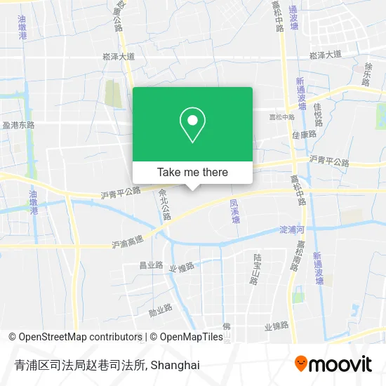 青浦区司法局赵巷司法所 map