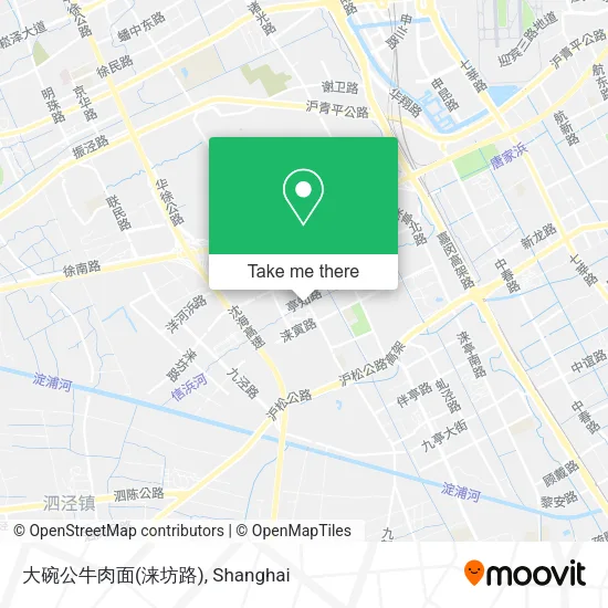大碗公牛肉面(涞坊路) map