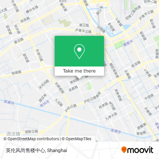 英伦风尚售楼中心 map