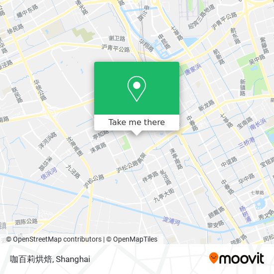 咖百莉烘焙 map