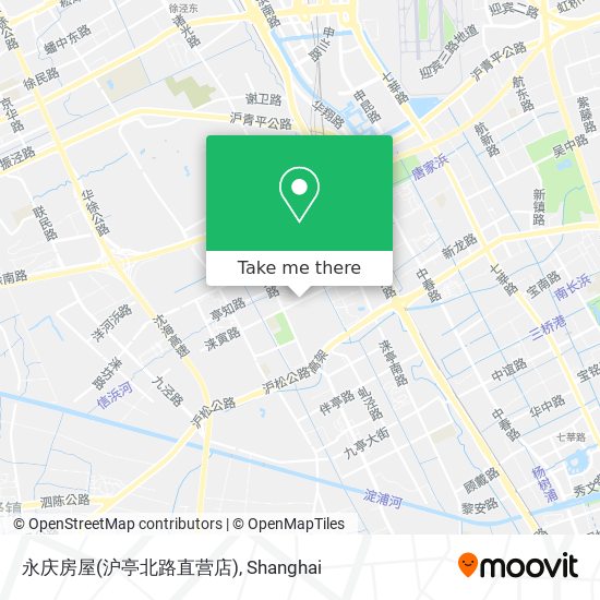永庆房屋(沪亭北路直营店) map