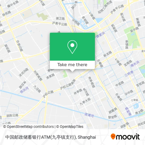 中国邮政储蓄银行ATM(九亭镇支行) map
