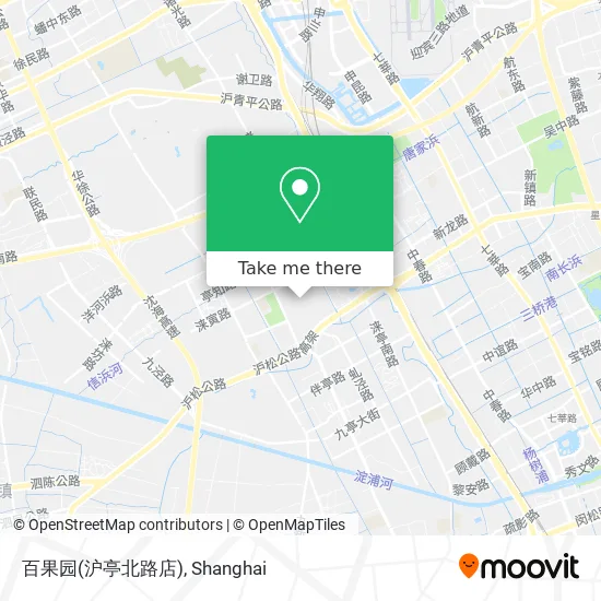 百果园(沪亭北路店) map