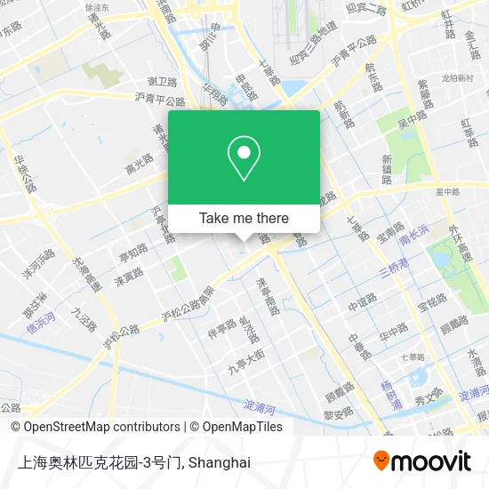 上海奥林匹克花园-3号门 map